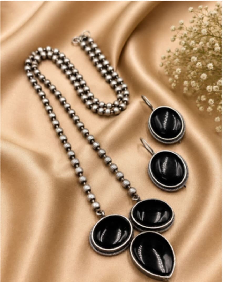 MY Fashion Traditional Necklace Set – Ethnic Jewelry for Weddings & Festivals