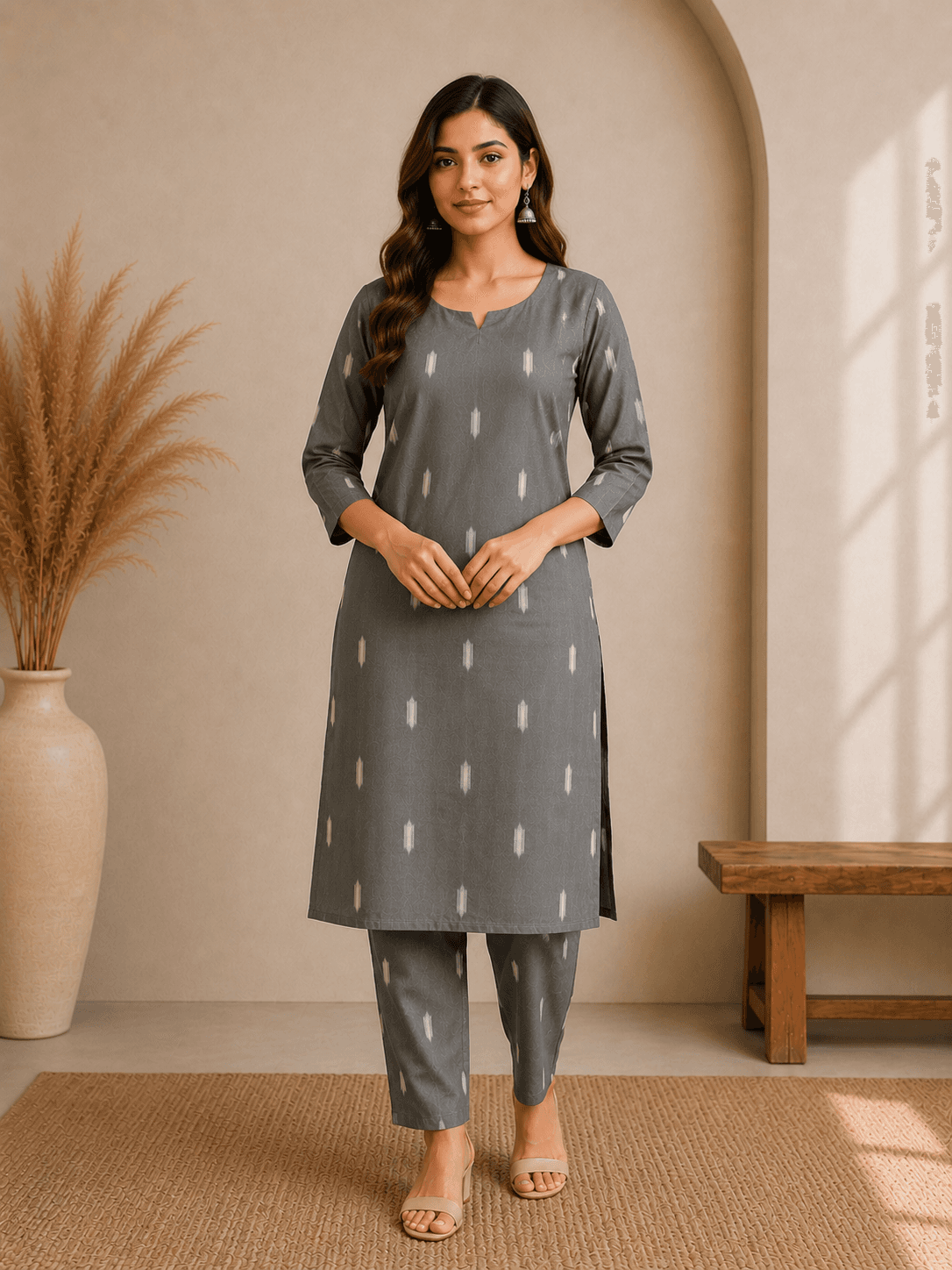 Premium Embroidered Kurti & Pant Set for Women | My Fashion