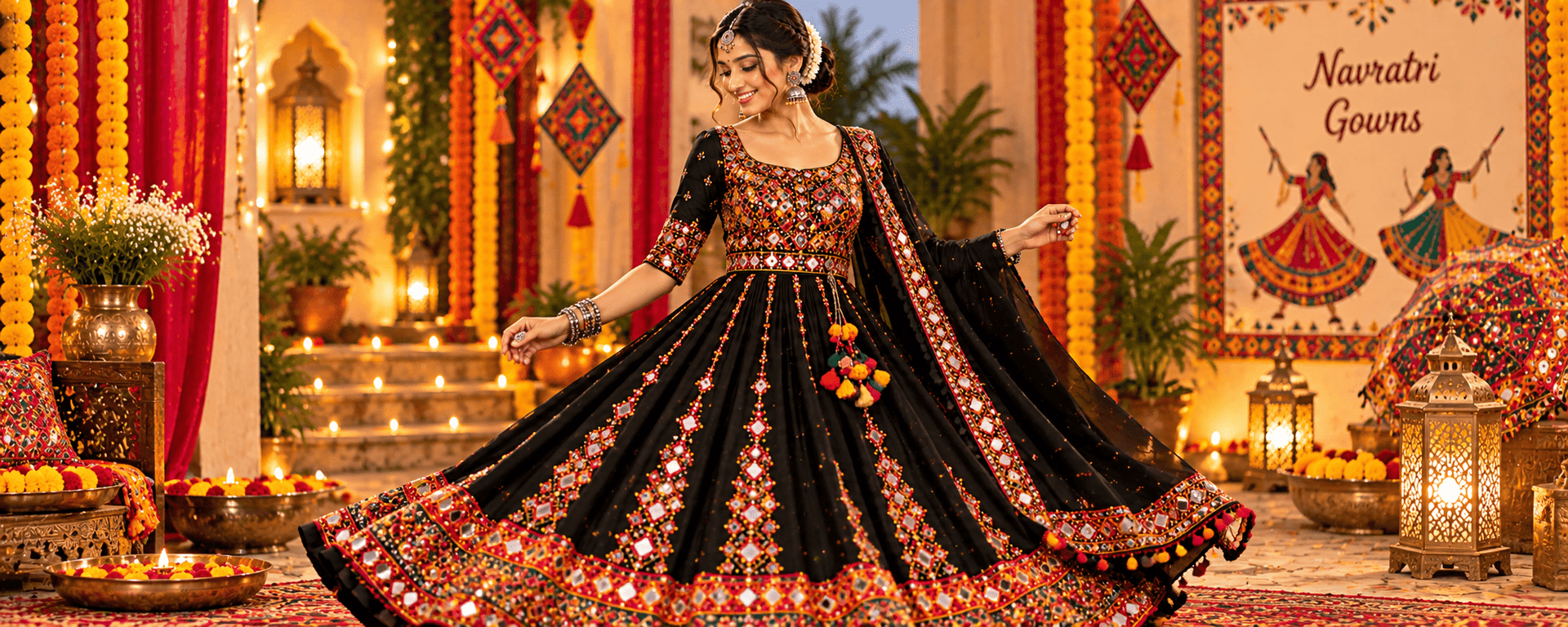 Navratri Gowns