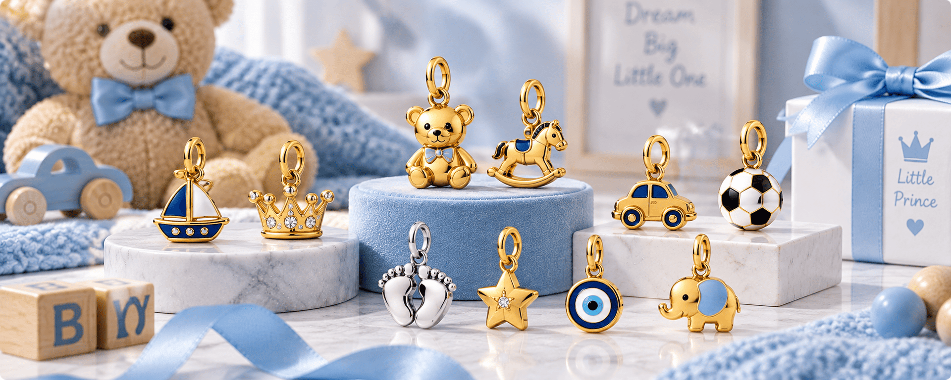 Baby Boys Charms