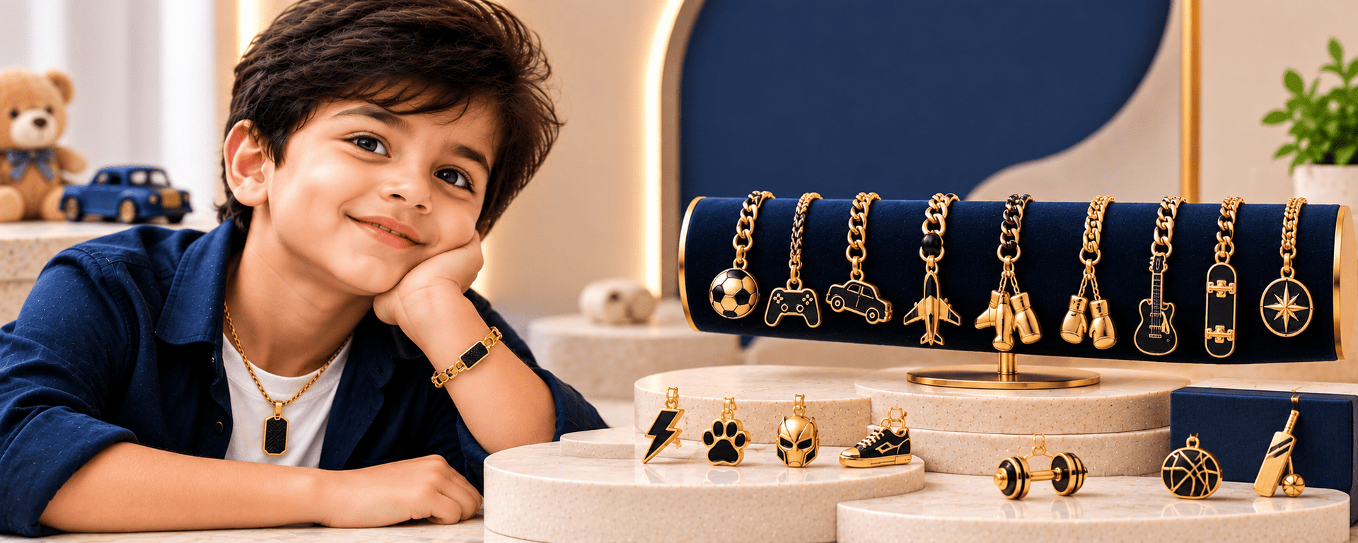 Boys' jewellery 