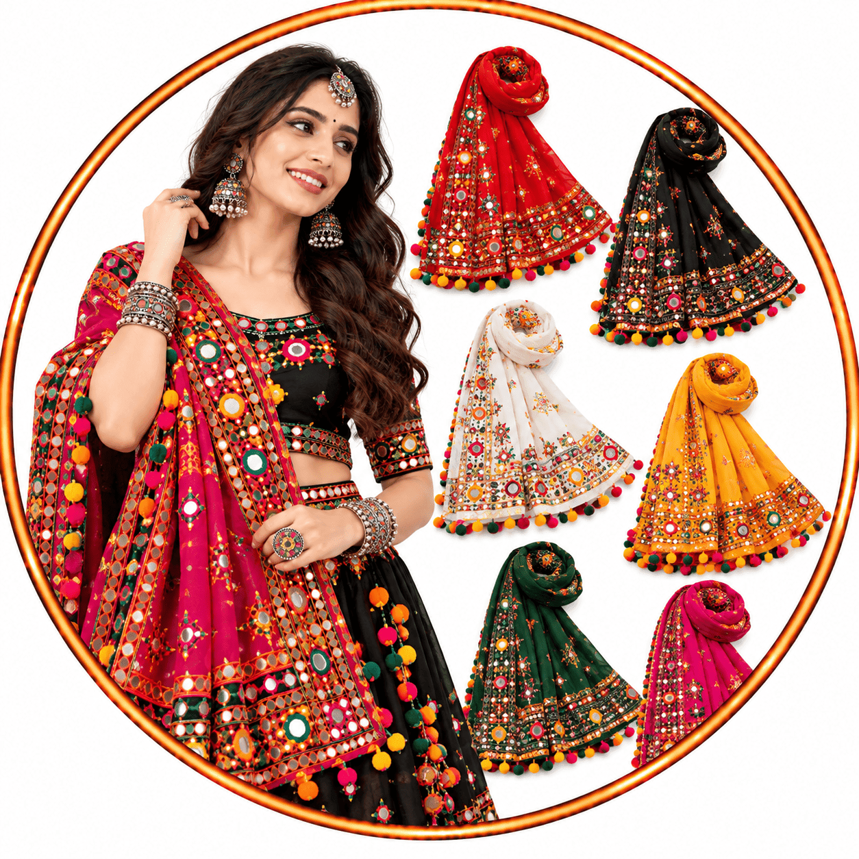 Navratri Dupattas