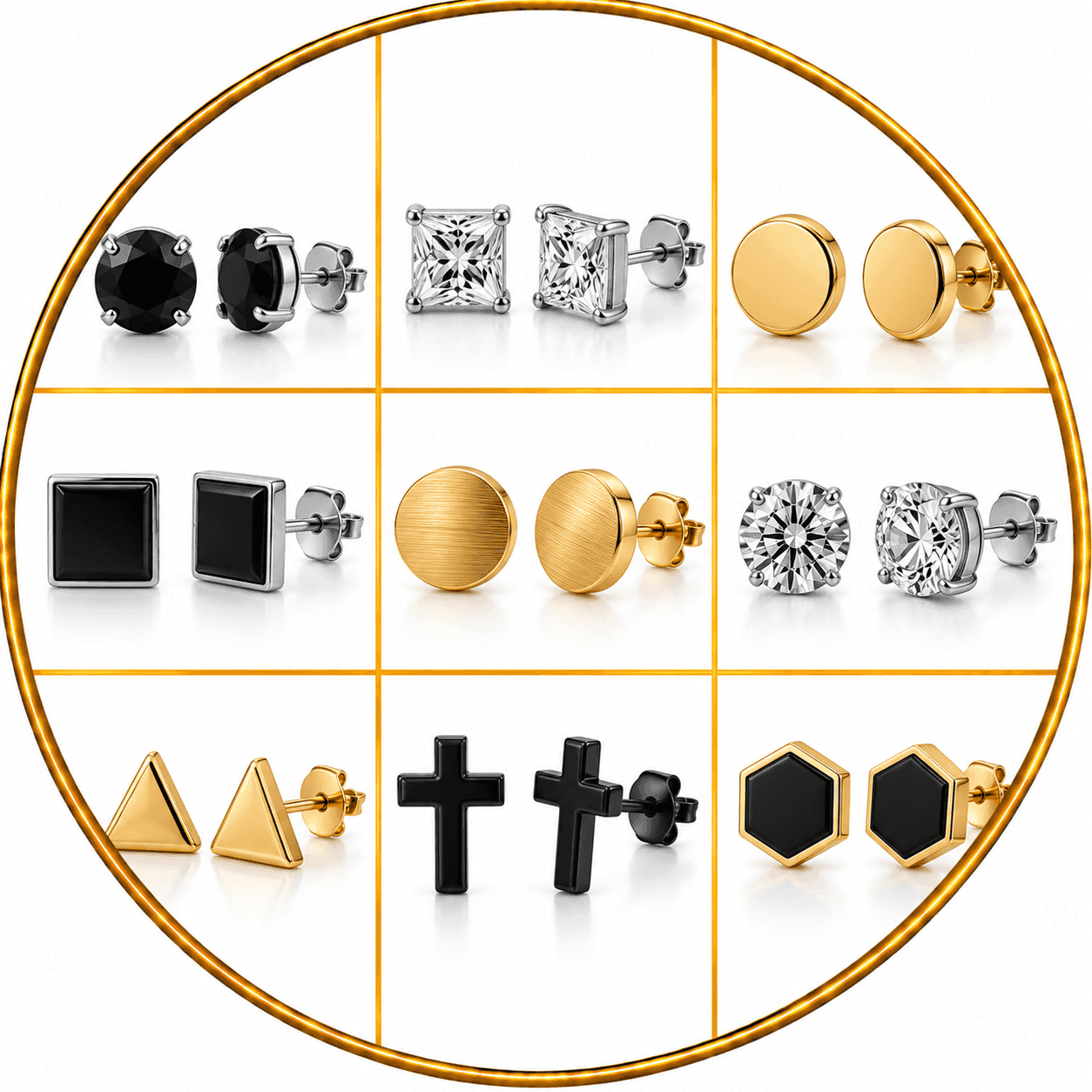 Stud Earrings