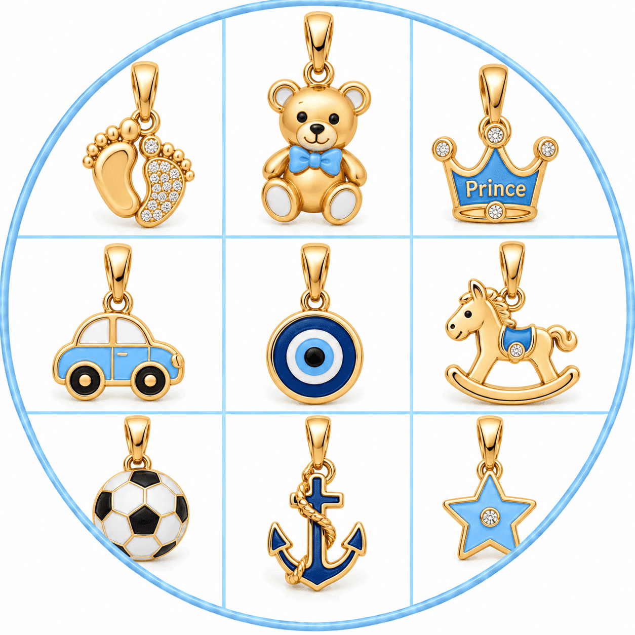 Baby Boys Charms